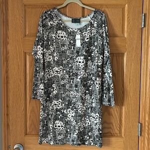 NWT Anthropologie Saturday Sunday Floral Shift Dress Large